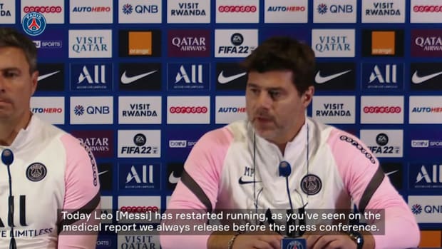 Pochettino gives injury update on Messi 
